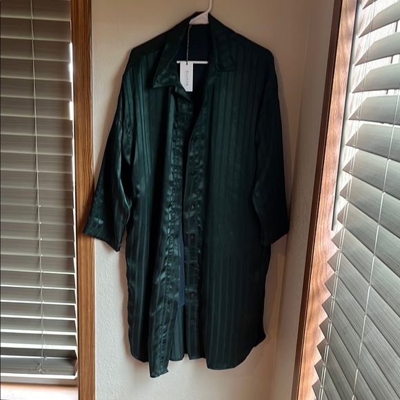 Ellison Green Lightweight Shirt dress for Versatile Style - Picture 1 of 10